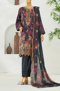 Printed & Embroidered Lawn 3-Pc Suit