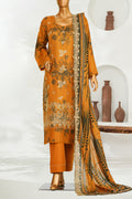 Printed & Embroidered Lawn 3-Pc Suit
